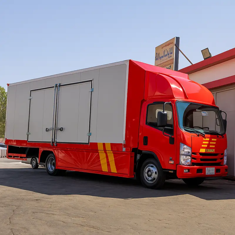 SATHA PRO enclosed transport truck